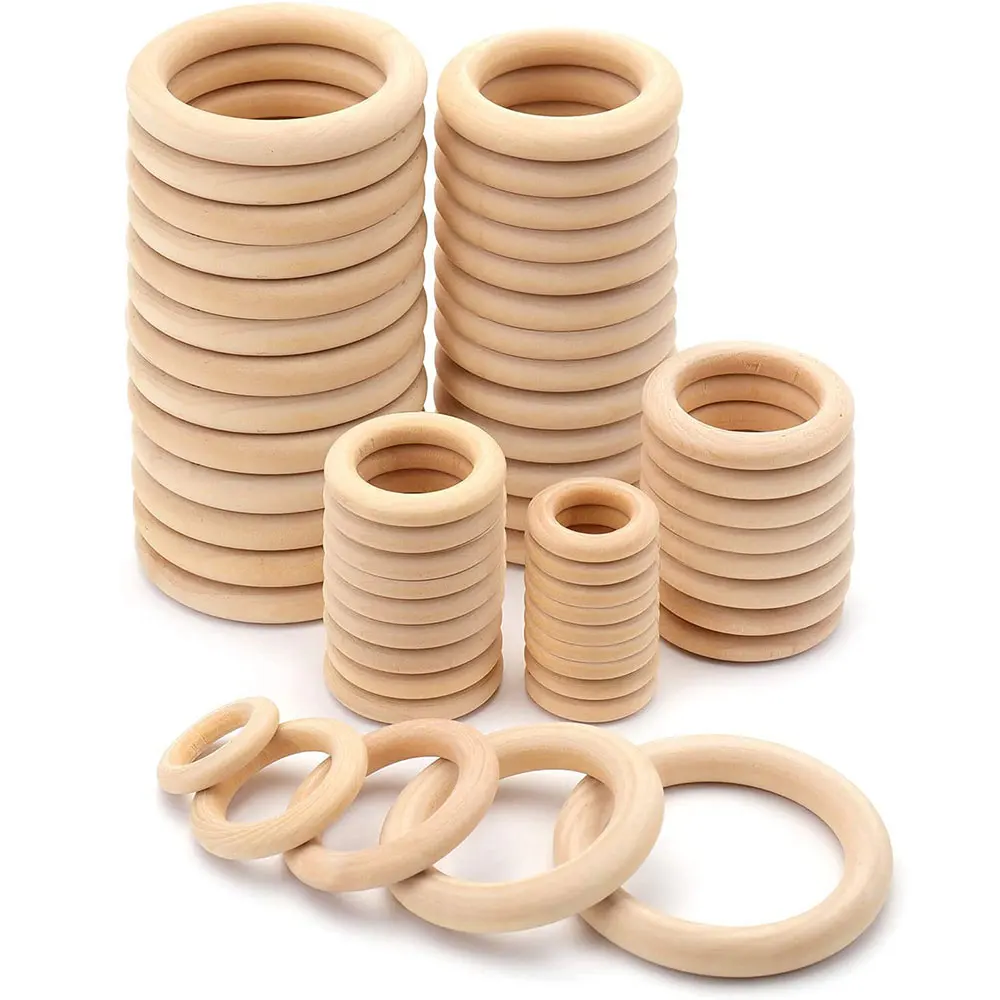 Wood Ring Blank - Anillos de Madera Maciza Sin Acabado
