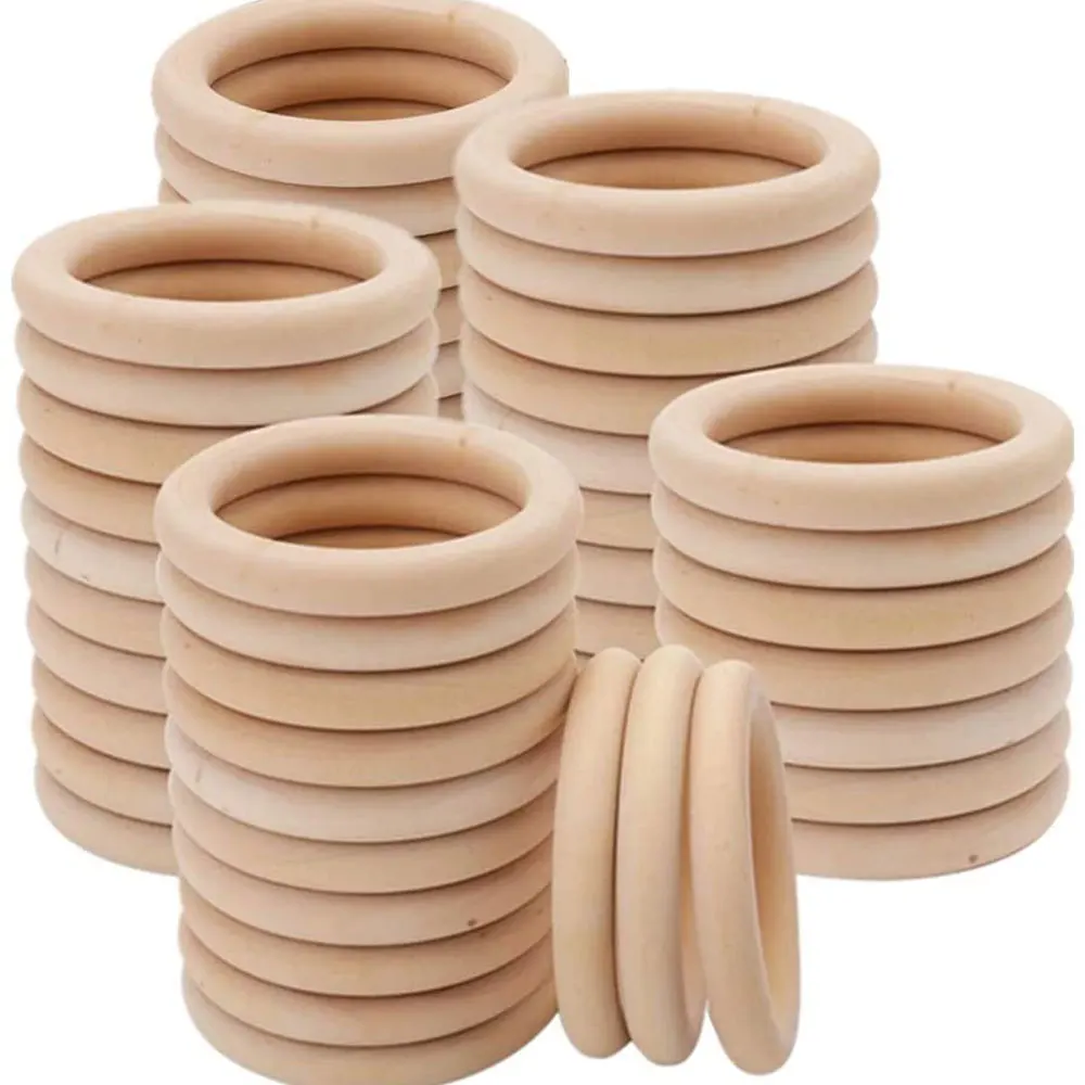 Anillos de Madera Maciza Sin A - Wood Ring Blank reseña y precio