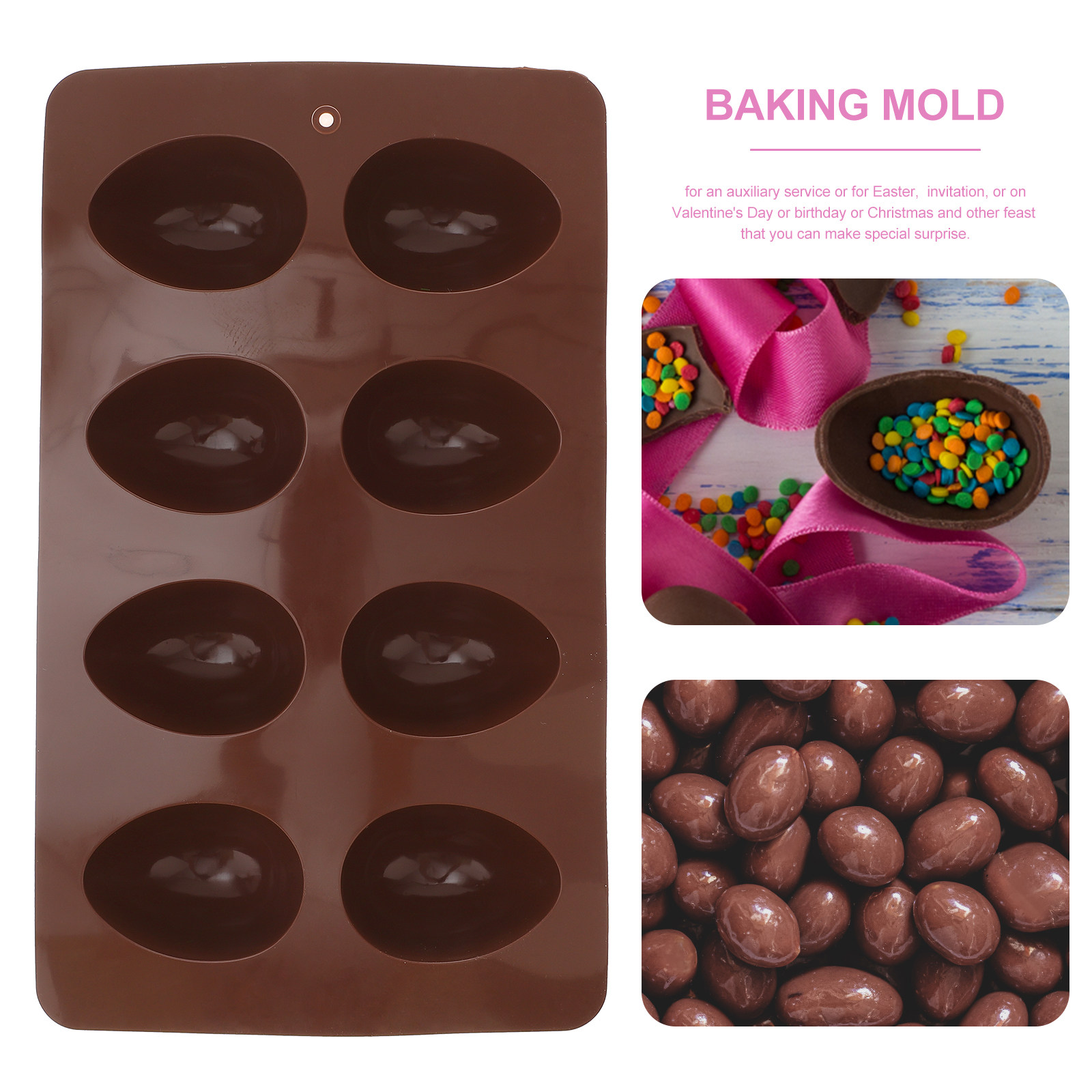 Molde de Silicona para Huevos  - Silicone Mold Tray reseña y precio