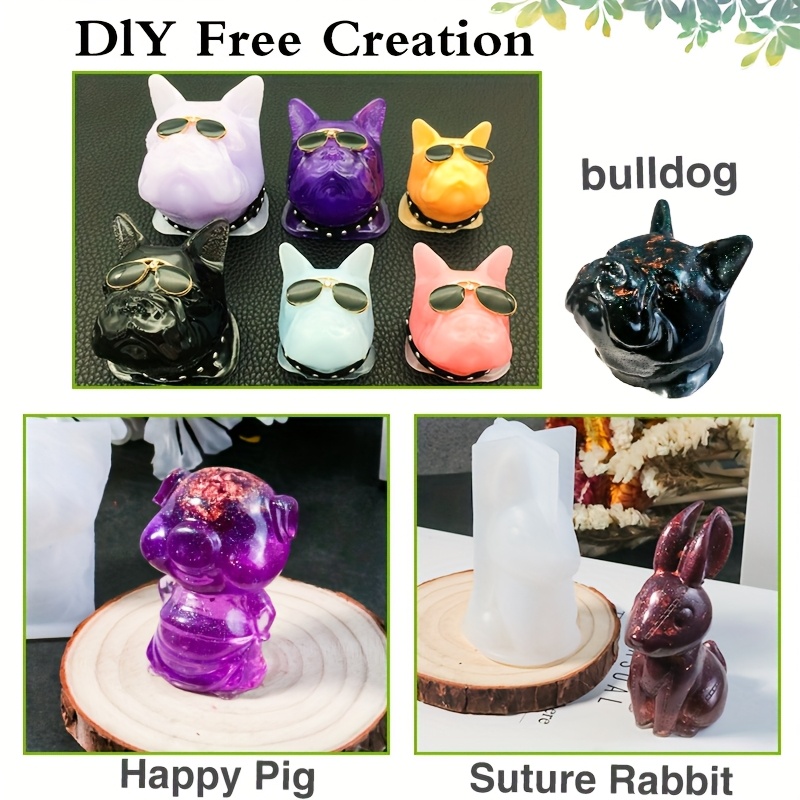 Juego de 19 moldes de resina,  - Resin Jewelry Kit reseña y precio