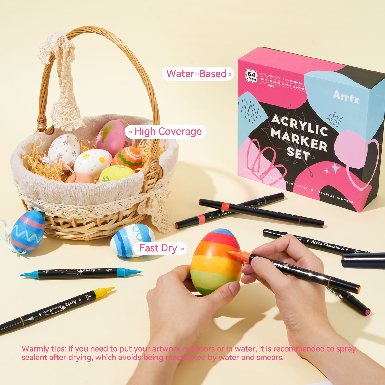 Arrtx 64 colores bolígrafos de - Copic Marker Classic reseña y precio