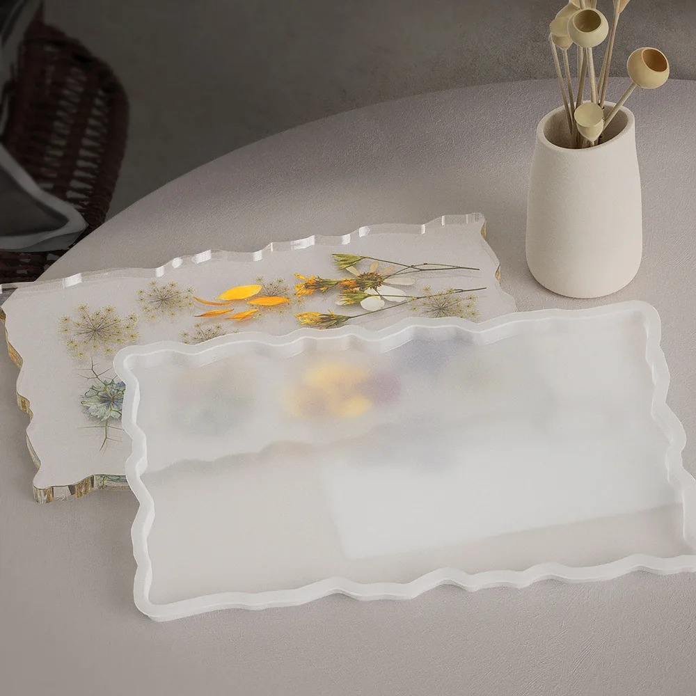 Bandeja de resina epoxi, molde - Silicone Mold Tray reseña y precio